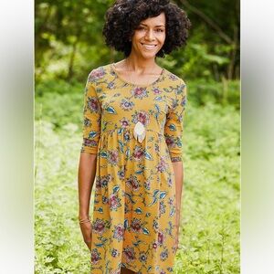 Matilda Jane Yellow Floral Dress From A Place In The Sun Collection